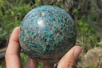 Polished Rare Emerald Mica In Matrix Sphere x 1 From Mutoko, Zimbabwe