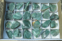 Natural Jade Cobbed Specimens x 24 From Swaziland