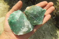 Natural Jade Cobbed Specimens x 24 From Swaziland