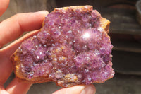 Natural Amethystos Amethyst Plates x 6 From Kwaggafontein, South Africa