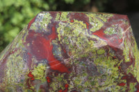 Polished Dragons Blood Stone Points x 2 From Tshipise, South Africa