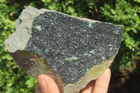 Natural Libethenite Crystals On Dolomite Matrix Specimens x 3 From Shituru, Congo