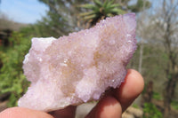 Natural Ametrine Spirit Quartz Clusters x 12 From Boekenhouthoek, South Africa