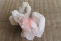 Natural Drusy Quartz Coated Calcite Pseudomorph Specimens x 12 From Lesotho