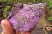 Natural Metallic Purpurite Cobbed Specimens x 12 From Erongo, Namibia