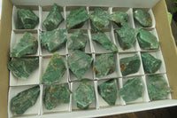 Natural Jade Cobbed Specimens x 24 From Swaziland