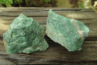 Natural Jade Cobbed Specimens x 24 From Swaziland