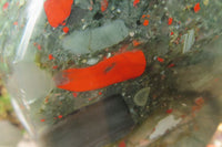 Polished Bloodstone Tower With Pyrite x 1 From Swaziland