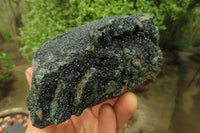 Natural Libethenite Crystals On Dolomite Matrix Specimen x 1 From Shituru, Congo