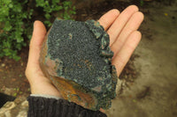 Natural Libethenite Crystals On Dolomite Matrix Specimen x 1 From Shituru, Congo