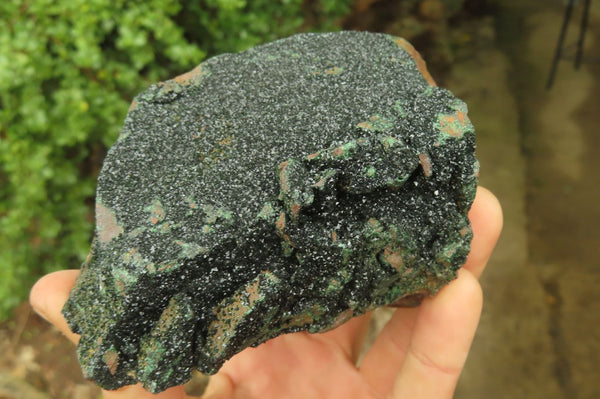 Natural Libethenite Crystals On Dolomite Matrix Specimen x 1 From Shituru, Congo