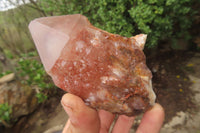 Natural Hematoid Quartz Specimens x 3 From Karoi, Zimbabwe