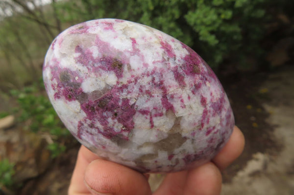 Polished Rubellite Pink Tourmaline Standing Free Forms x 6 From Ambatondrazaka, Madagascar