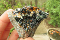 Natural Libethenite Crystals On Dolomite Matrix Specimens x 12 From Shituru, Congo