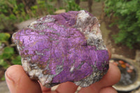 Natural Metallic Purpurite Cobbed Specimens x 12 From Erongo, Namibia