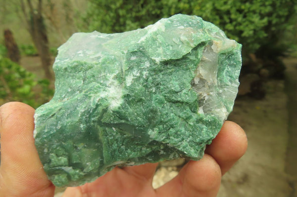 Natural Jade Cobbed Specimens x 12 From Swaziland