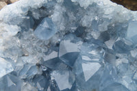 Natural Celestite Geode Specimen x 1 From Sakoany, Madagascar