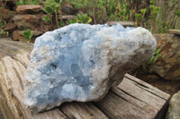 Natural Celestite Geode Specimen x 1 From Sakoany, Madagascar