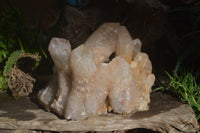 Polished Partially Smokey Quartz Cluster x 1 From Angola