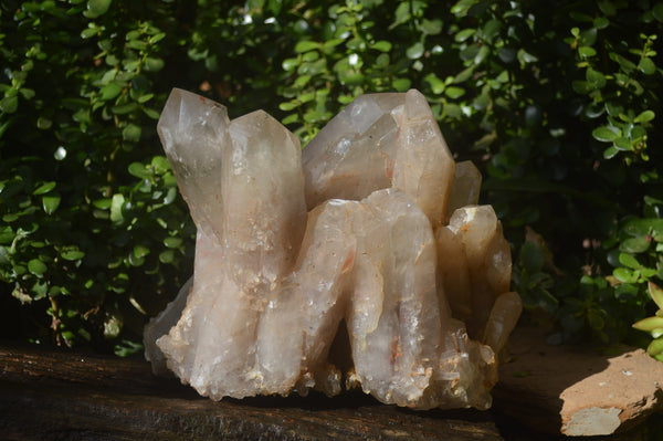 Polished Partially Smokey Quartz Cluster x 1 From Angola