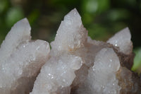 Natural Pale Spirit Quartz Clusters x 3 From Boekenhouthoek, South Africa