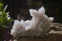 Natural Pale Spirit Quartz Clusters x 3 From Boekenhouthoek, South Africa