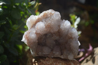 Natural Pale Spirit Quartz Clusters x 3 From Boekenhouthoek, South Africa