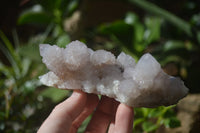 Natural Pale Spirit Quartz Clusters x 3 From Boekenhouthoek, South Africa