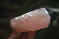 Polished Double Terminated Rose Quartz Points x 2 Madagascar