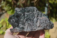 Natural Libethenite Crystals On Dolomite Matrix Specimen x 1 From Shituru, Congo