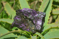 Natural Metallic Purpurite Cobbed Specimens x 12 From Erongo, Namibia