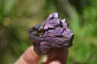 Natural Metallic Purpurite Cobbed Specimens x 12 From Erongo, Namibia