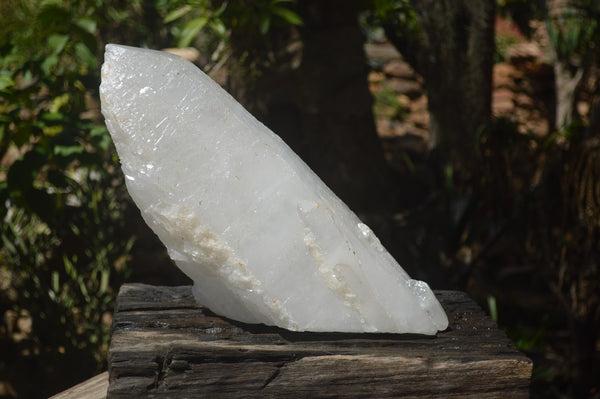 Natural Double Terminated Quartz Crystal Specimen x 1 From Madagascar