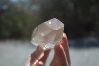 Polished Clear Smokey Quartz Crystals x 4 From Madagascar