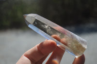 Polished Clear Smokey Quartz Crystals x 4 From Madagascar