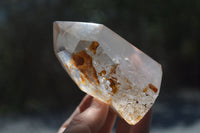 Polished Clear Smokey Quartz Crystals x 4 From Madagascar