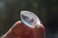 Polished Clear Quartz "Angel Tears" Pendant Pieces x 35 From Madagascar