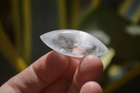 Polished Clear Quartz "Angel Tears" Pendant Pieces x 35 From Madagascar