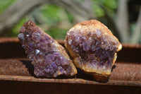 Natural Amethystos Amethyst Specimens x 35 From Kwaggafontein, South Africa