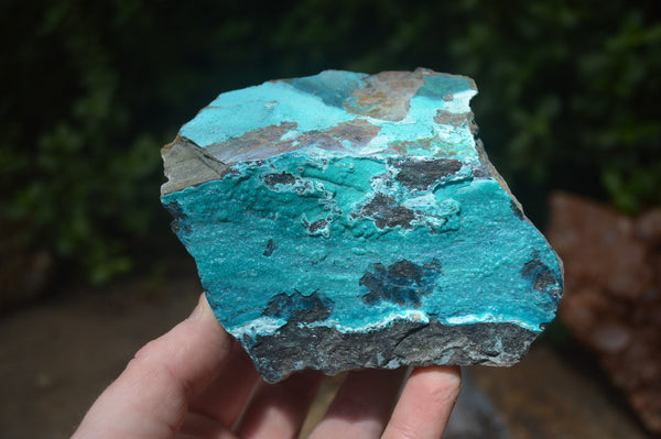 Natural Silica Chrysocolla Specimens x 4 From Kulukuluku, Congo