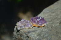 Natural Amethystos Amethyst Specimens x 125 From Kwaggafontein, South Africa