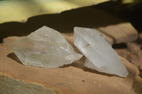 Natural Clear Quartz Clusters x 35 From Zimbabwe