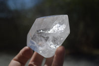 Polished Mixed Inclusion Quartz Crystals x 7 From Madagascar