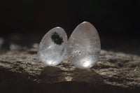 Polished Clear Quartz Gemstone Eggs x 40 From Madagascar