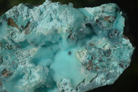 Natural Drusy Coated Chrysocolla Specimens x 4 From Likasi, Congo