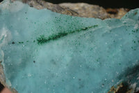 Natural Drusy Coated Chrysocolla Specimens x 4 From Likasi, Congo