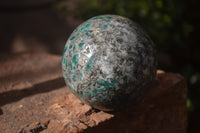 Polished Emerald Mica In Matrix Spheres x 2 From Mutoko, Zimbabwe