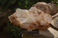 Polished Alluvial Quartz Crystals x 2 From Madagascar