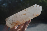 Polished Alluvial Quartz Crystals x 2 From Madagascar