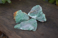 Natural Swazi Jade Cobbed Specimens x 24 from Swaziland